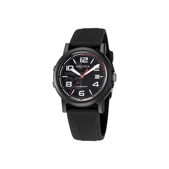 Reloj best sale nautica negro