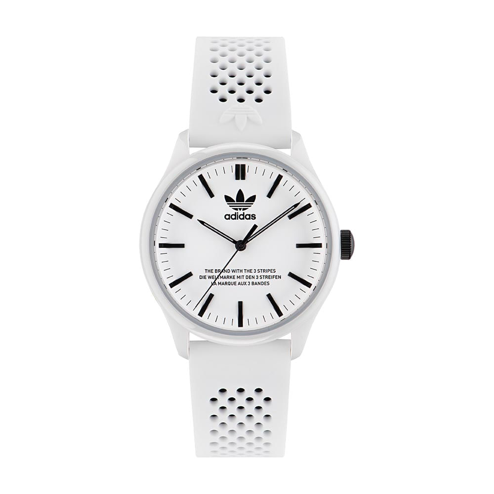 adidas blanco reloj