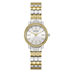 Reloj GUESS Mujer (Acero Inoxidable - Dorado y Plateado)
