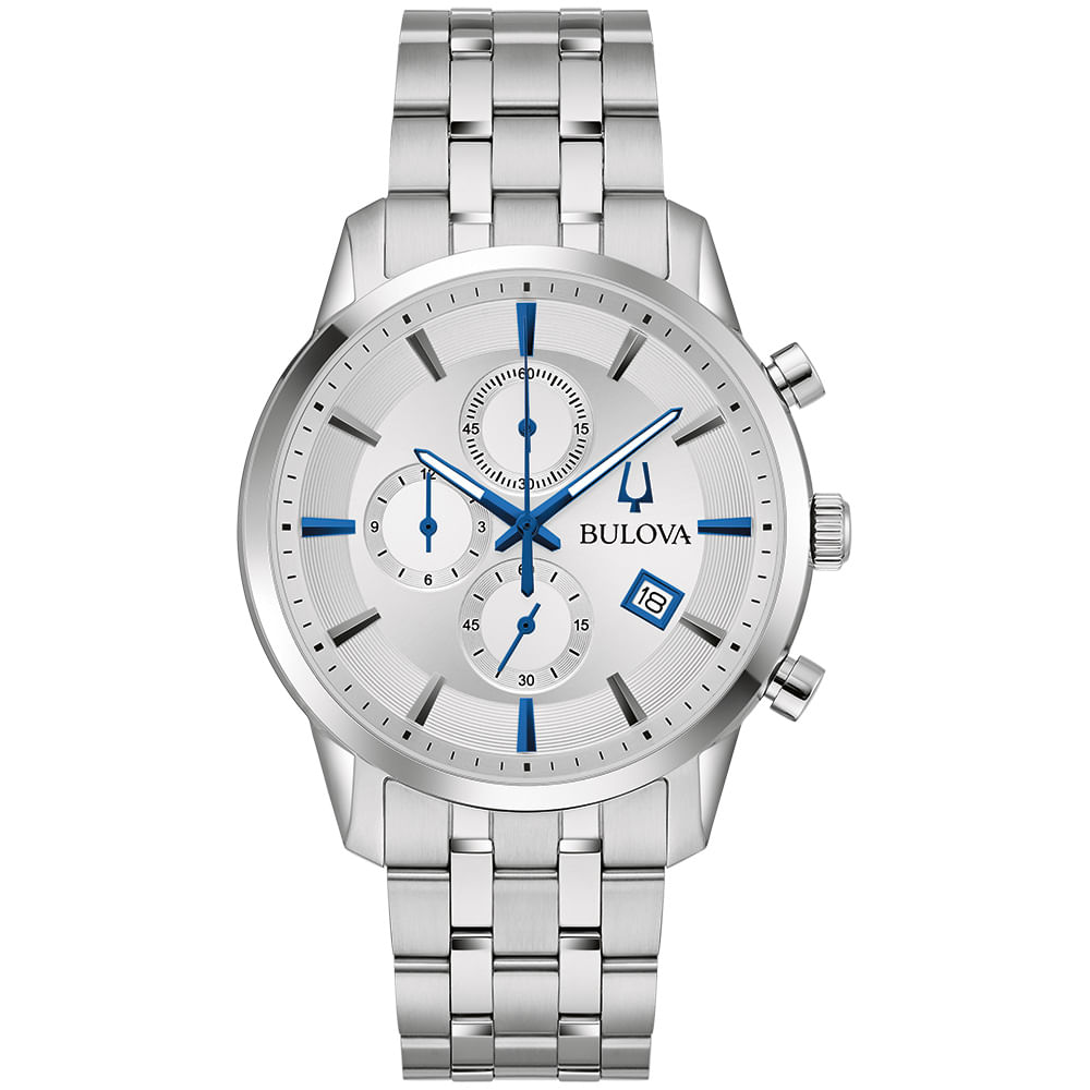 Reloj best sale bulova plateado