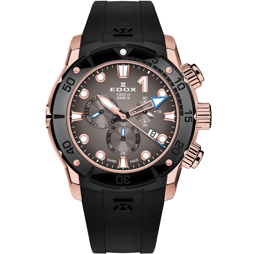 Reloj Hombre Edox 10242 TINRCA BRDR Relojes Chronos chronospe